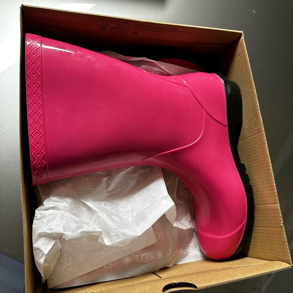 Ugg Pink Women's Rain Boots